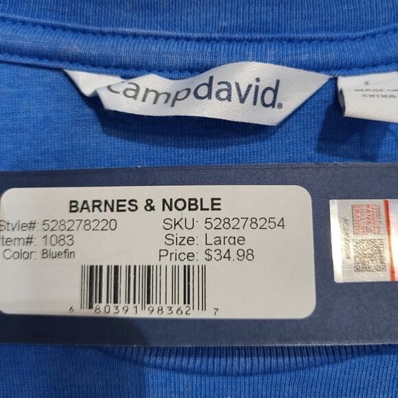 NEW SJSU SAN JOSE STATE UNIVERSITY CAMPDAVID T-SHIRT - L - Picture 4 of 5